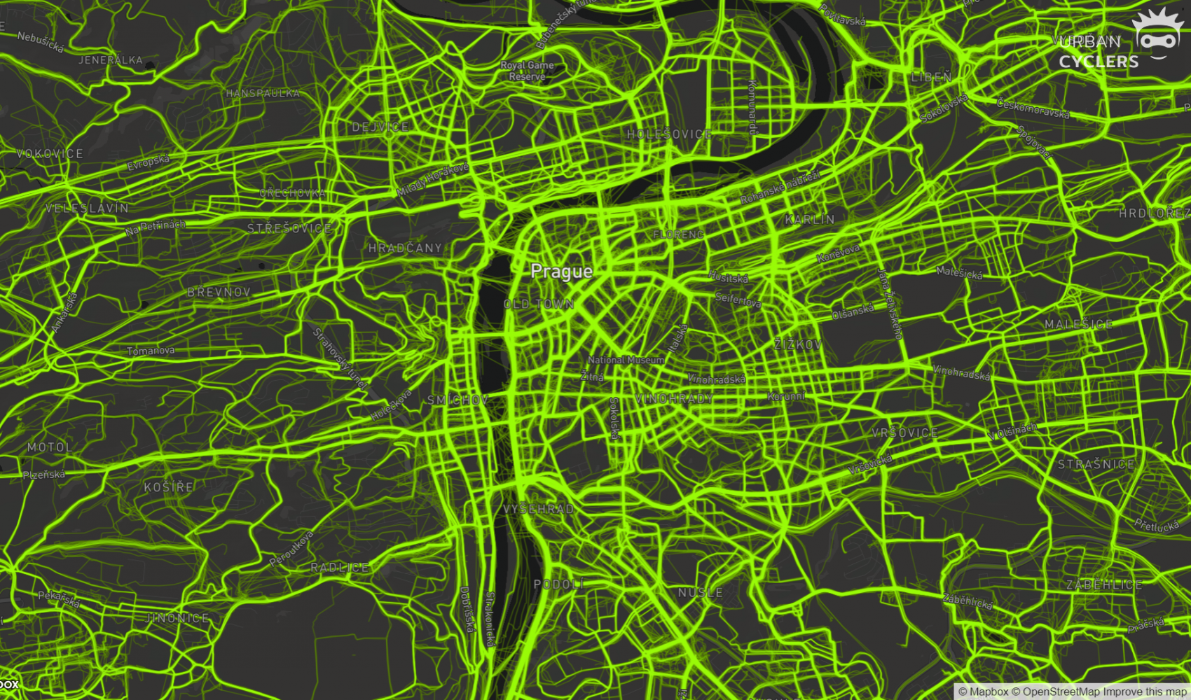 Heatmaps are one of the inputs to data-driven cycling behaviour models