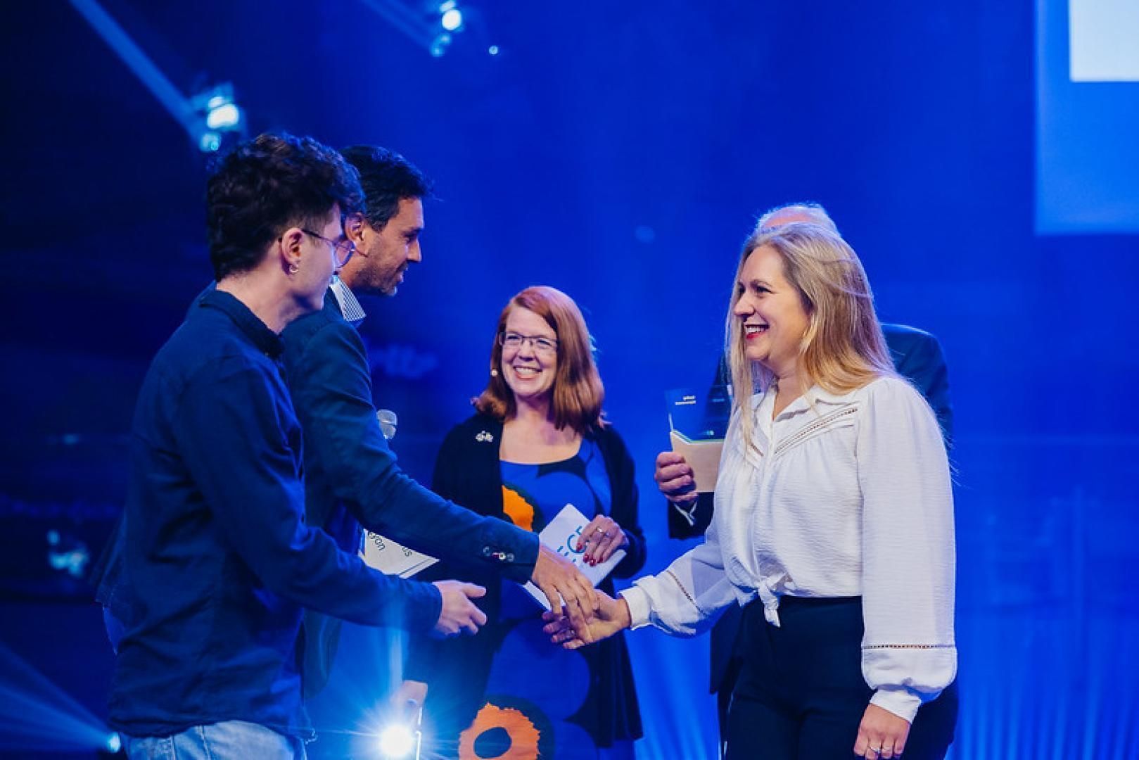 ECF Award ceremony at Velo-city 2024 Ghent
